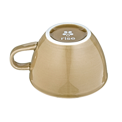 RISE BASE чашка 210 мл. золотисто-коричневая